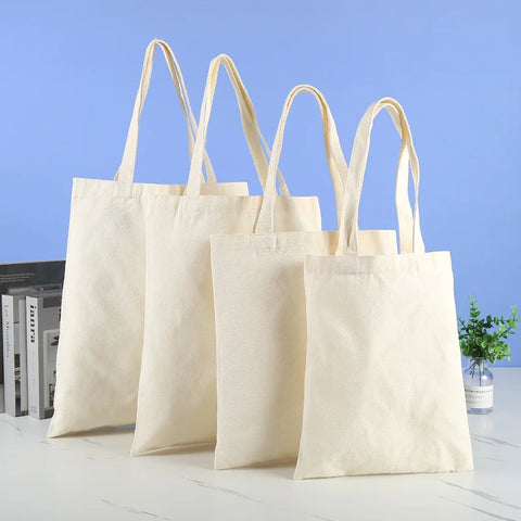Bolsa de algodón ecológica personalizada – gran capacidad y pintable