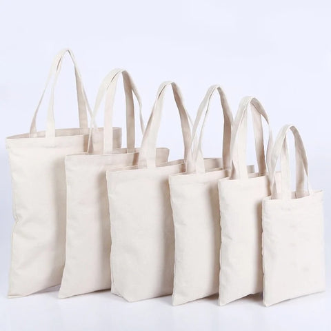 Bolsa de algodón ecológica personalizada – gran capacidad y pintable