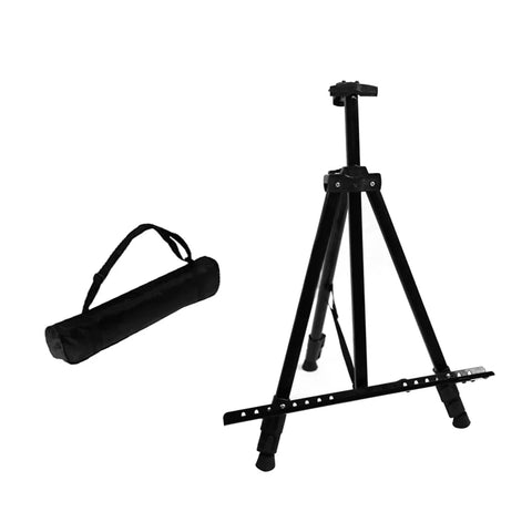 Caballetes plegables metálicos 1-1,6 m – Trípode ajustable para pintura y dibujo