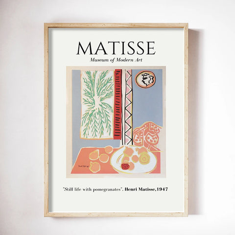 Posters Retro de Henri Matisse – Arte Abstracto en Lienzo