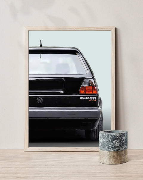 Lienzo HD Coche Vintage Escandinavo Triad – Arte para Hogar