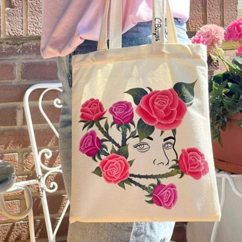 Bolsa de algodón ecológica personalizada – gran capacidad y pintable