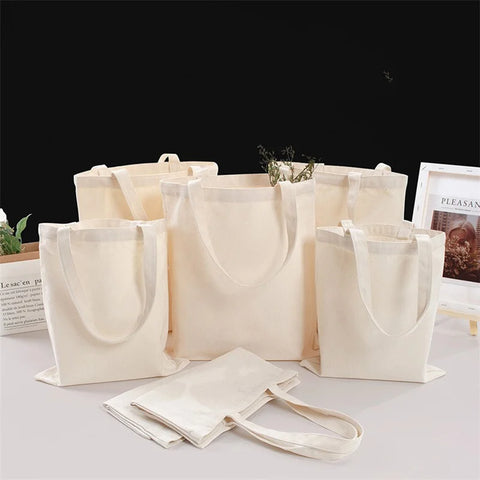 Bolsa de algodón ecológica personalizada – gran capacidad y pintable